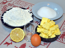Ingrédients pate