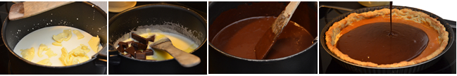 preparation creme chocolat