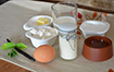 Ingredients caramel cream